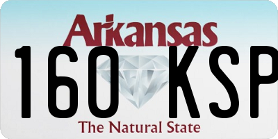 AR license plate 160KSP