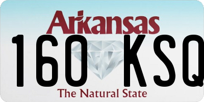 AR license plate 160KSQ
