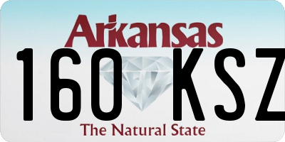 AR license plate 160KSZ