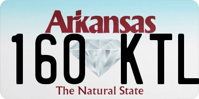 AR license plate 160KTL