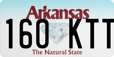 AR license plate 160KTT