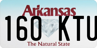 AR license plate 160KTU