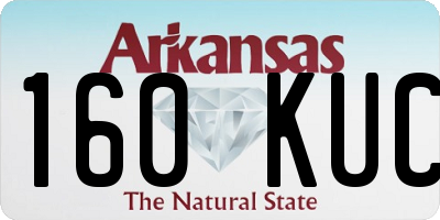 AR license plate 160KUC