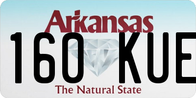 AR license plate 160KUE