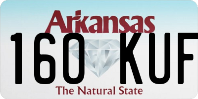 AR license plate 160KUF