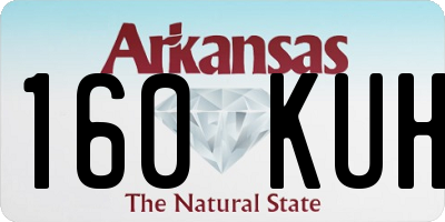 AR license plate 160KUH