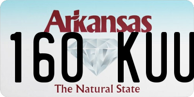 AR license plate 160KUU