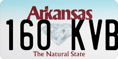 AR license plate 160KVB