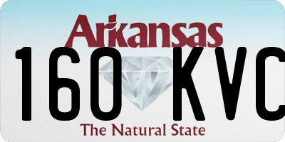 AR license plate 160KVC