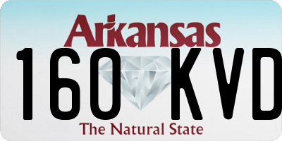 AR license plate 160KVD