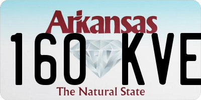 AR license plate 160KVE