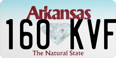 AR license plate 160KVF