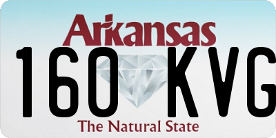 AR license plate 160KVG