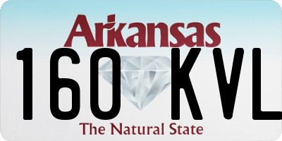 AR license plate 160KVL