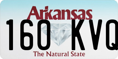AR license plate 160KVQ