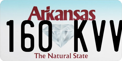 AR license plate 160KVV