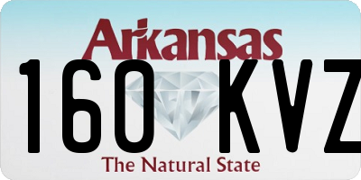 AR license plate 160KVZ