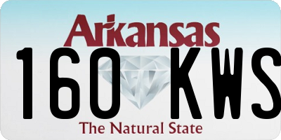 AR license plate 160KWS