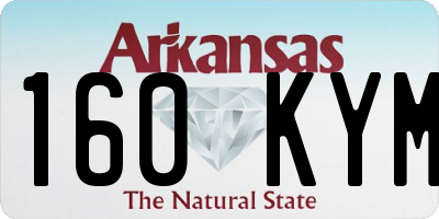 AR license plate 160KYM