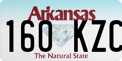 AR license plate 160KZC