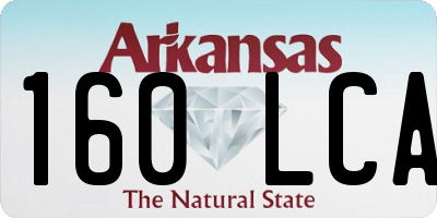 AR license plate 160LCA