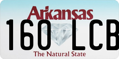 AR license plate 160LCB