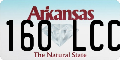 AR license plate 160LCC