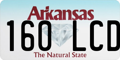 AR license plate 160LCD