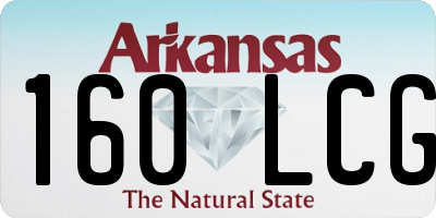 AR license plate 160LCG