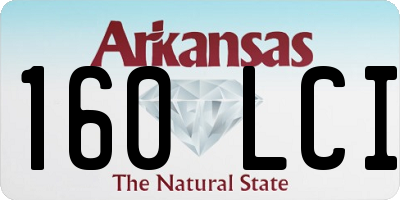 AR license plate 160LCI