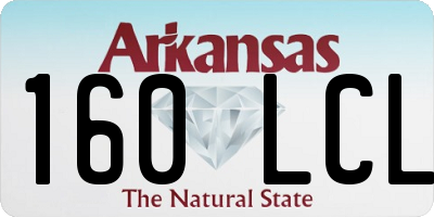 AR license plate 160LCL