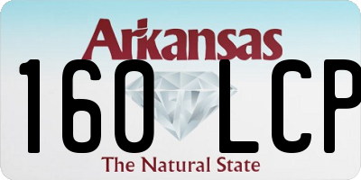 AR license plate 160LCP