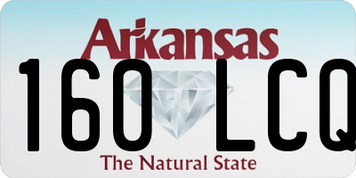 AR license plate 160LCQ