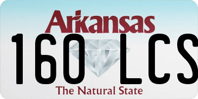AR license plate 160LCS