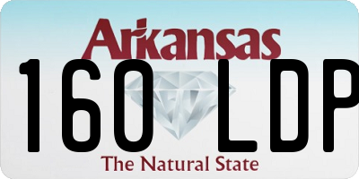 AR license plate 160LDP