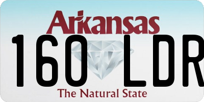 AR license plate 160LDR