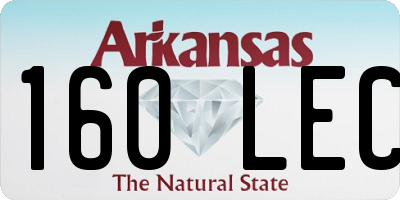 AR license plate 160LEC