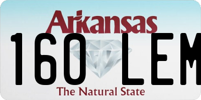 AR license plate 160LEM