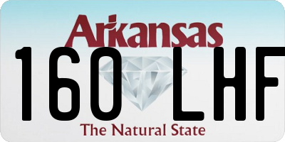 AR license plate 160LHF