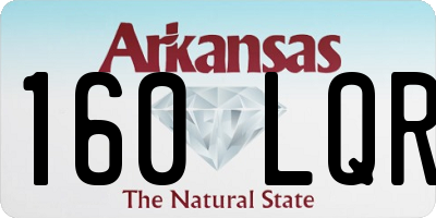 AR license plate 160LQR