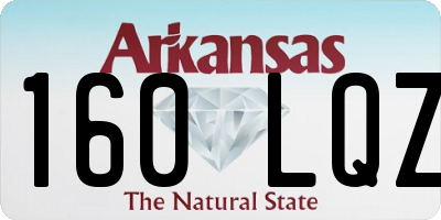 AR license plate 160LQZ