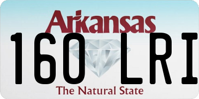 AR license plate 160LRI