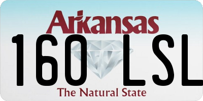 AR license plate 160LSL