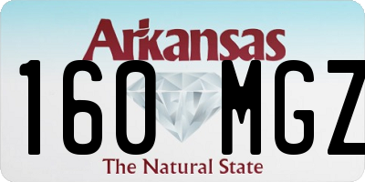 AR license plate 160MGZ