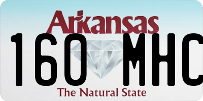 AR license plate 160MHC
