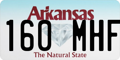 AR license plate 160MHF