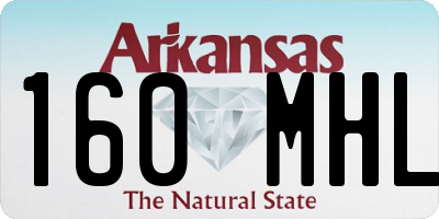 AR license plate 160MHL