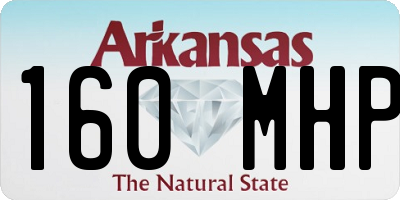 AR license plate 160MHP