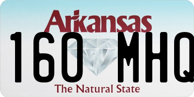 AR license plate 160MHQ