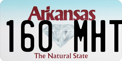 AR license plate 160MHT